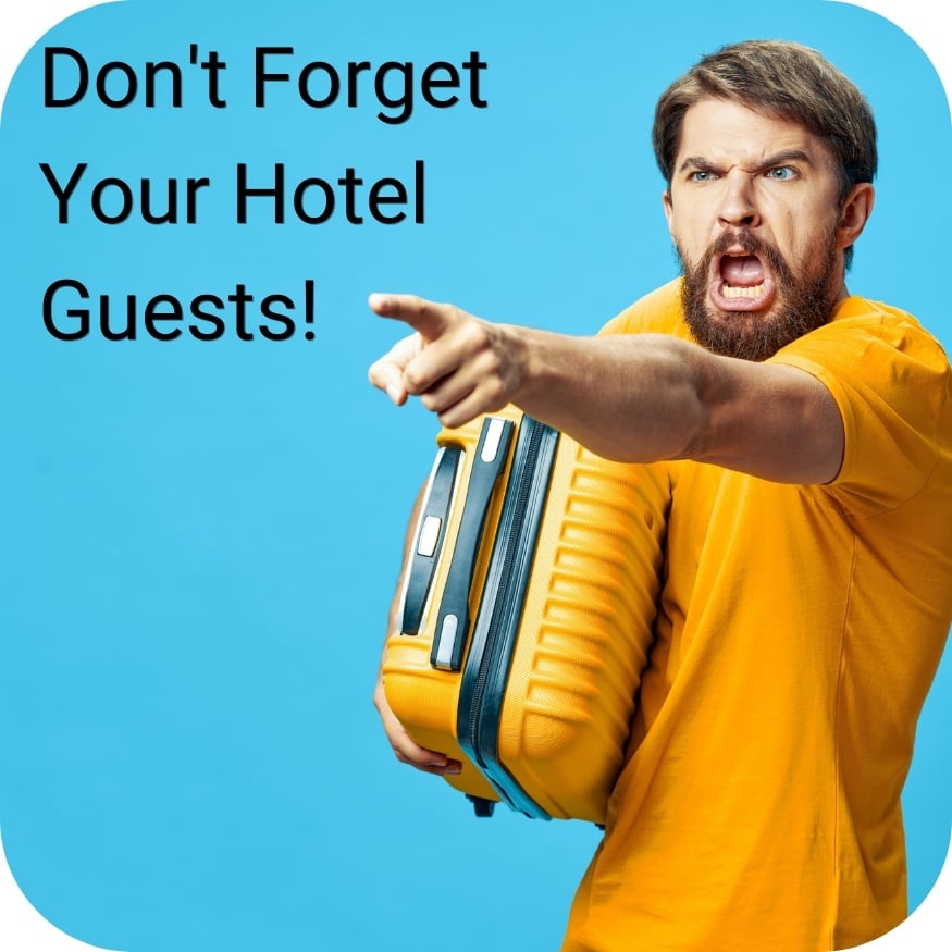 hotel guest check-in experience